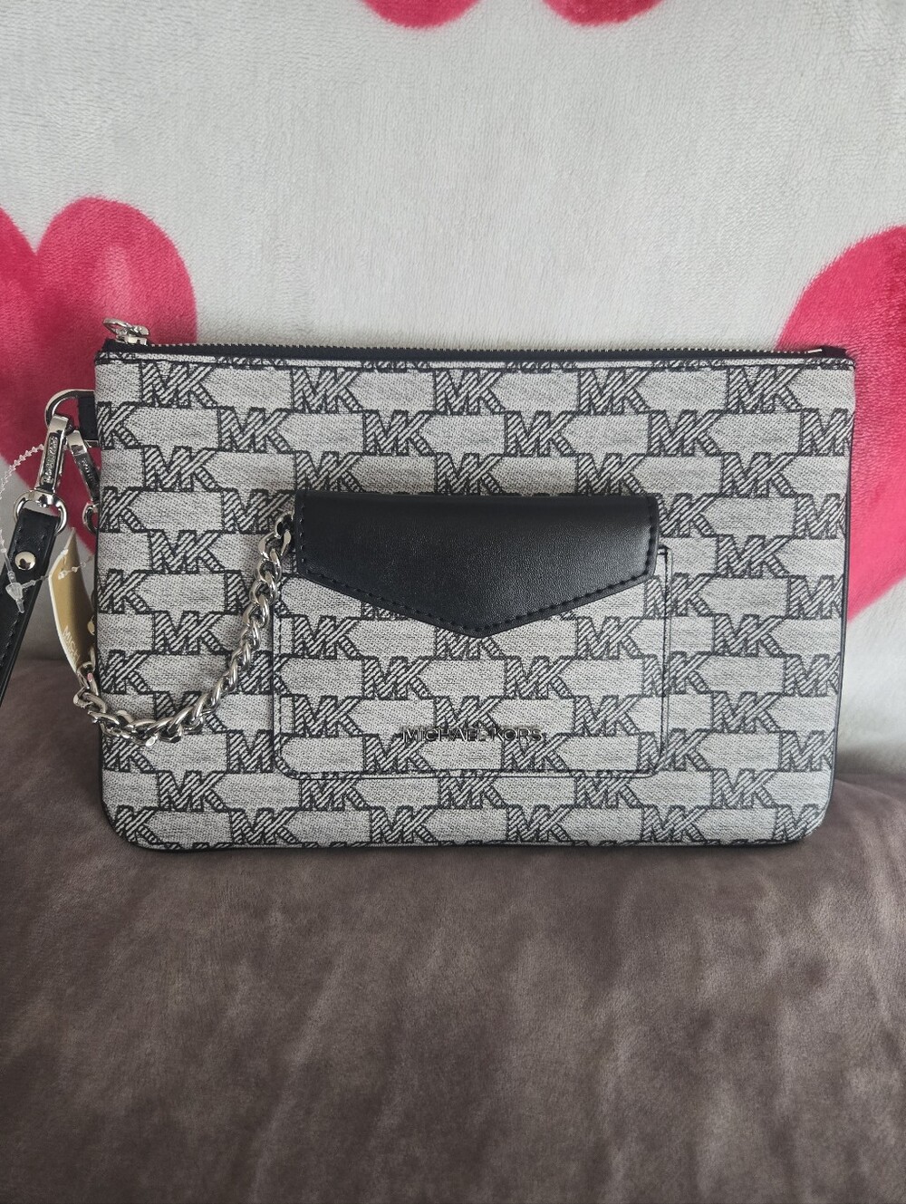 Michael Kors Jet Set 2 In 1 Wristlet And Card Case